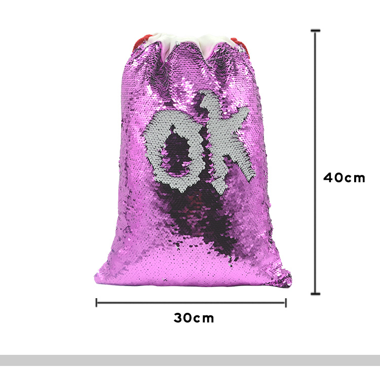 Sequin Xmas Sack 30*40cm Sequin Xmas Sack 30*40cm
