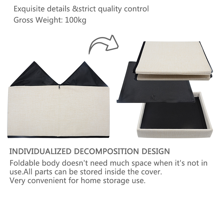 design for sublimation linen storage stool design for sublimation linen storage stool