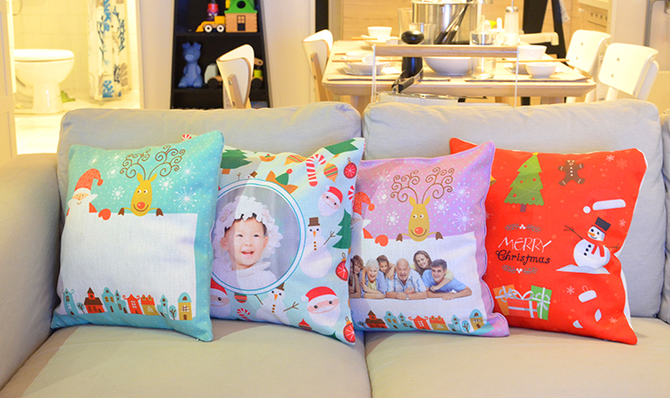 Linen Pillow Case Xmas 7 Linen Pillow Case Xmas 7