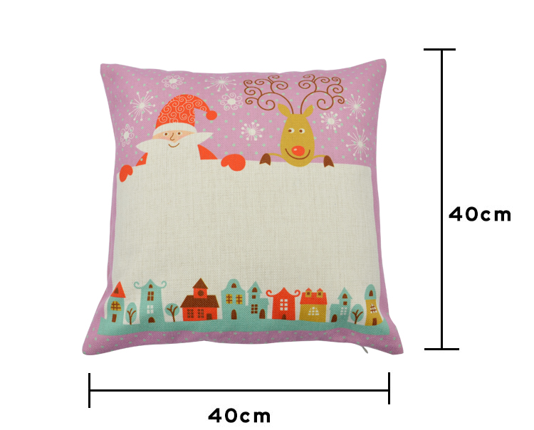 Linen Pillow Case Xmas 3 Linen Pillow Case Xmas 3