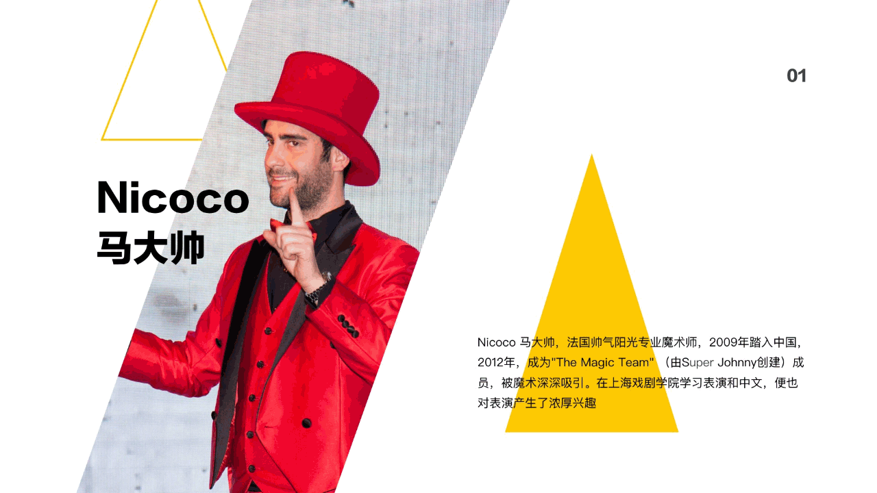 外籍魔术师——NICO马大帅 外籍魔术师——NICO马大帅