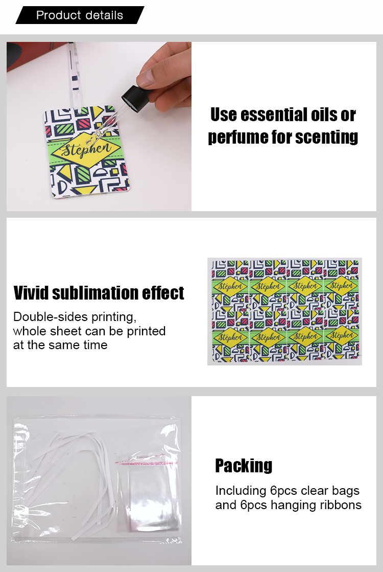 felt air freshener details felt air freshener details