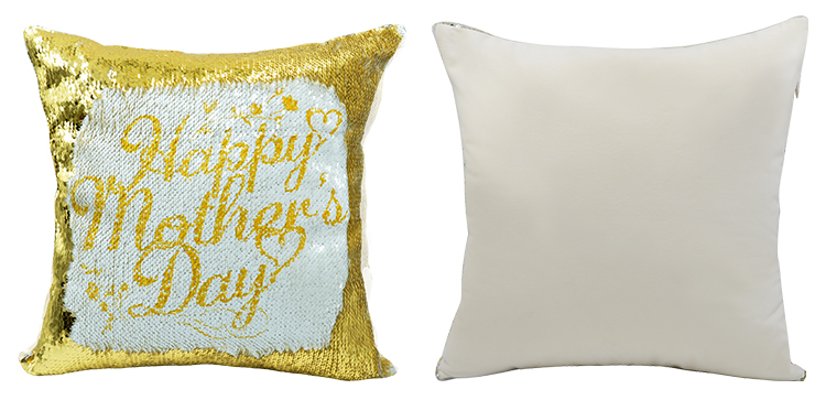 sublimation Sequin cushion cover square sublimation Sequin cushion cover square