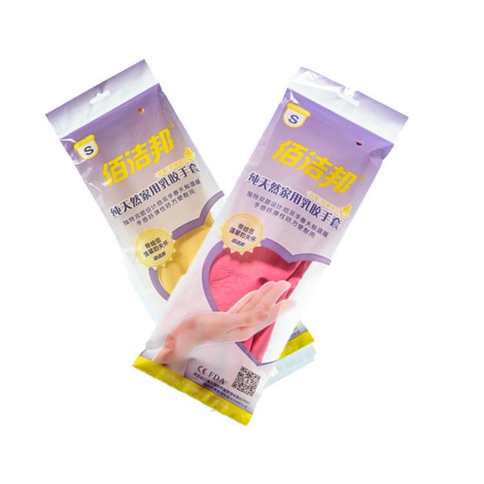 Rubber gloves (Bai Jiebang ejamangas)