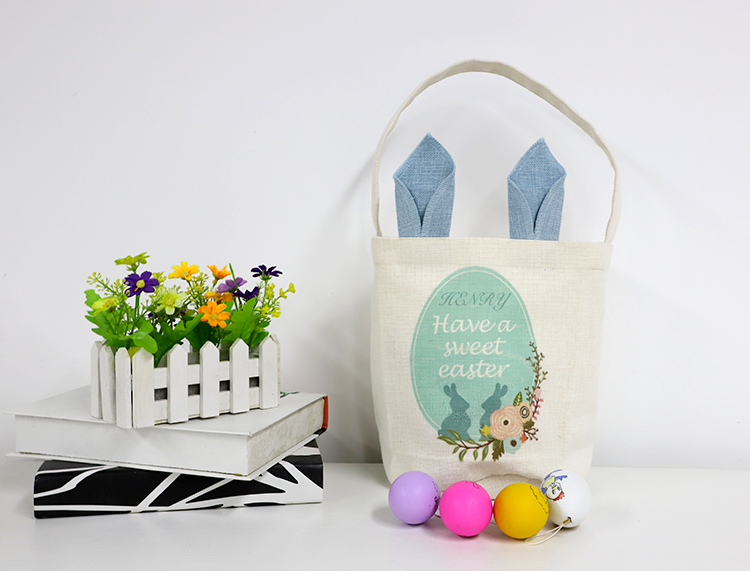 Sublimation bunny basket Sublimation bunny basket