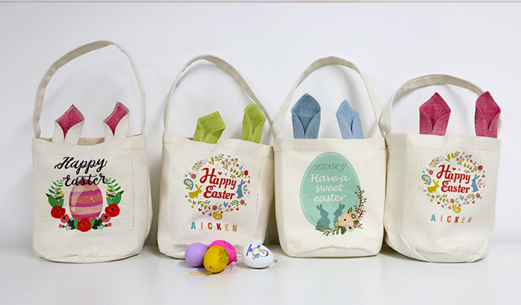 Sublimation easter bunny basket Sublimation easter bunny basket