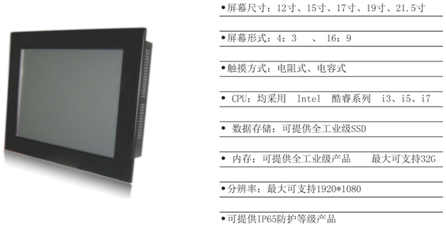 HIPC-1510产品规格（中国产）