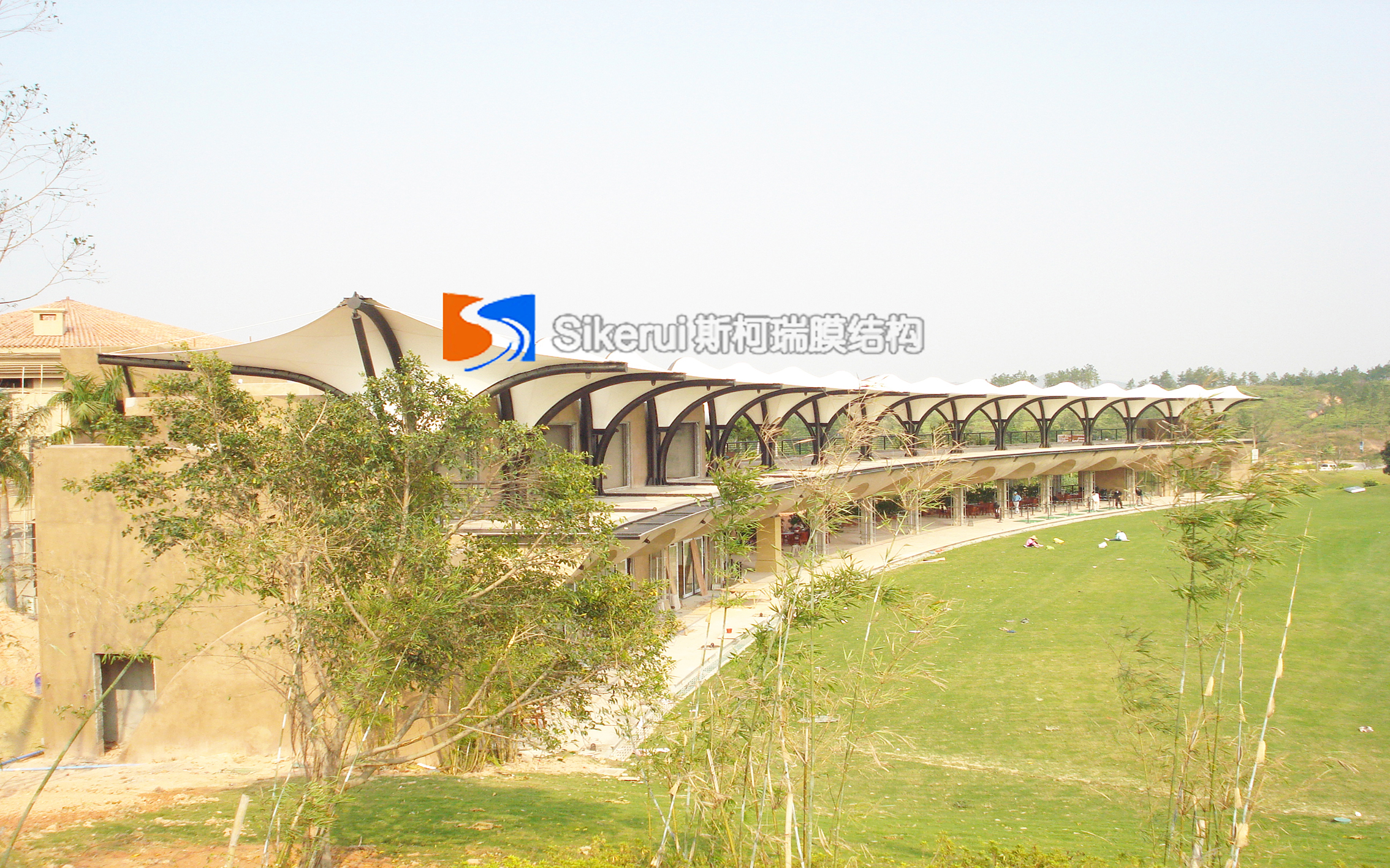 广州高尔夫球场膜结构项目