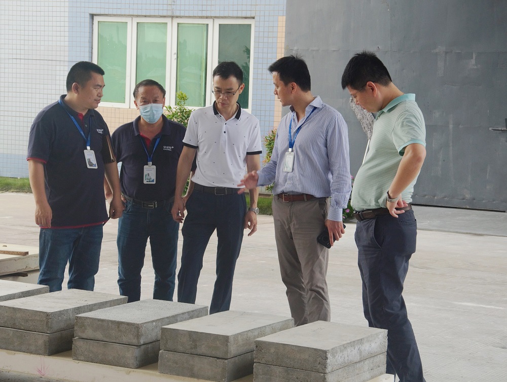 Leaders of Guangzhou No.4 Construction Engineering Co. Ltd. Visits DANSN