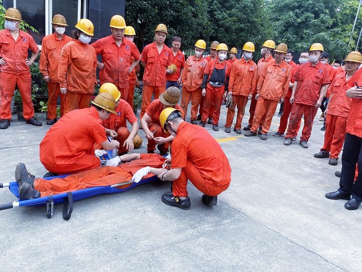 Chongqing Bozhang carries out fire drill and builds up safety defense line Chongqing Bozhang carries out fire drill and builds up safety defense line