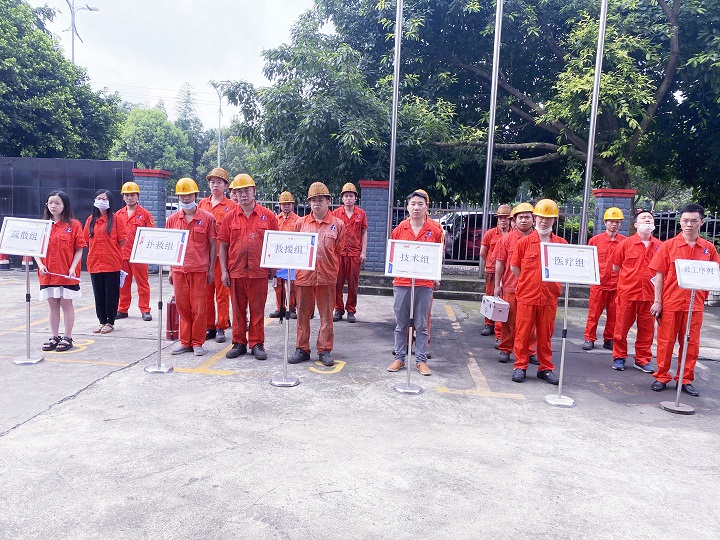 Chongqing Bozhang carries out fire drill and builds up safety defense line Chongqing Bozhang carries out fire drill and builds up safety defense line