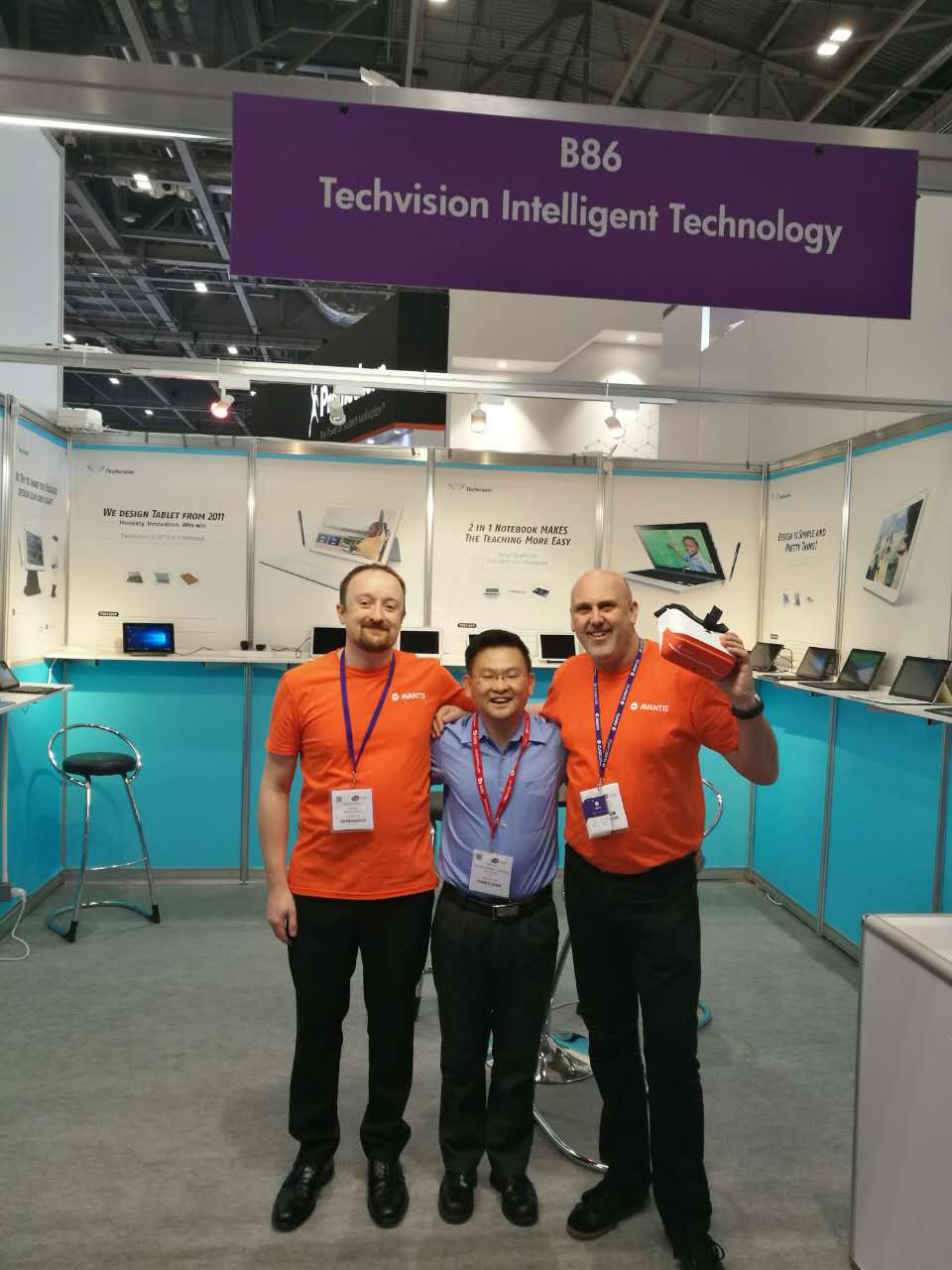 Techvision Strongly strike to British Educational Technology & Equipment Exhibit