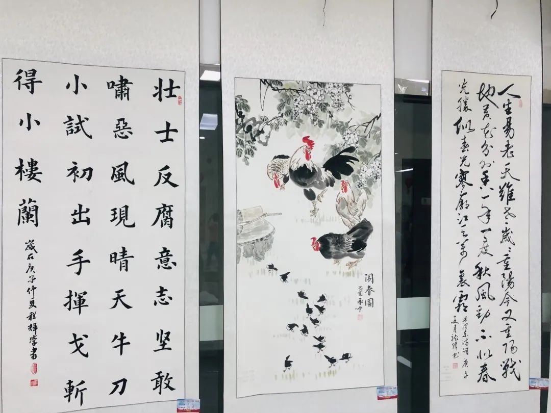 邯郸市肥乡区“庆祝中国共产党成立99周年”书画展在集团邯郸金田阳光城成功举办！