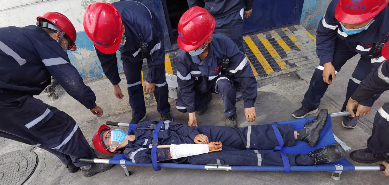 强化事前预防 确保生命安全 ——韩家村项目部2020年人身伤害事故应急演练