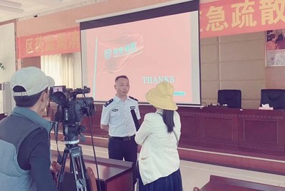 拉薩分中心接受西藏電視臺(tái)采訪