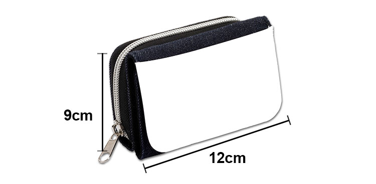 Size for Denim wallet Size for Denim wallet