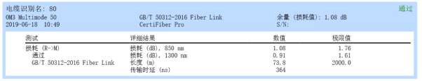 DSX2-5000 线缆分析仪出诊报告 ——某视频公司办公网