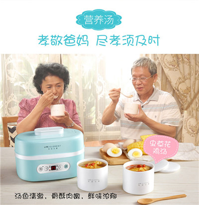 生活元素_电炖盅燕窝煮粥锅