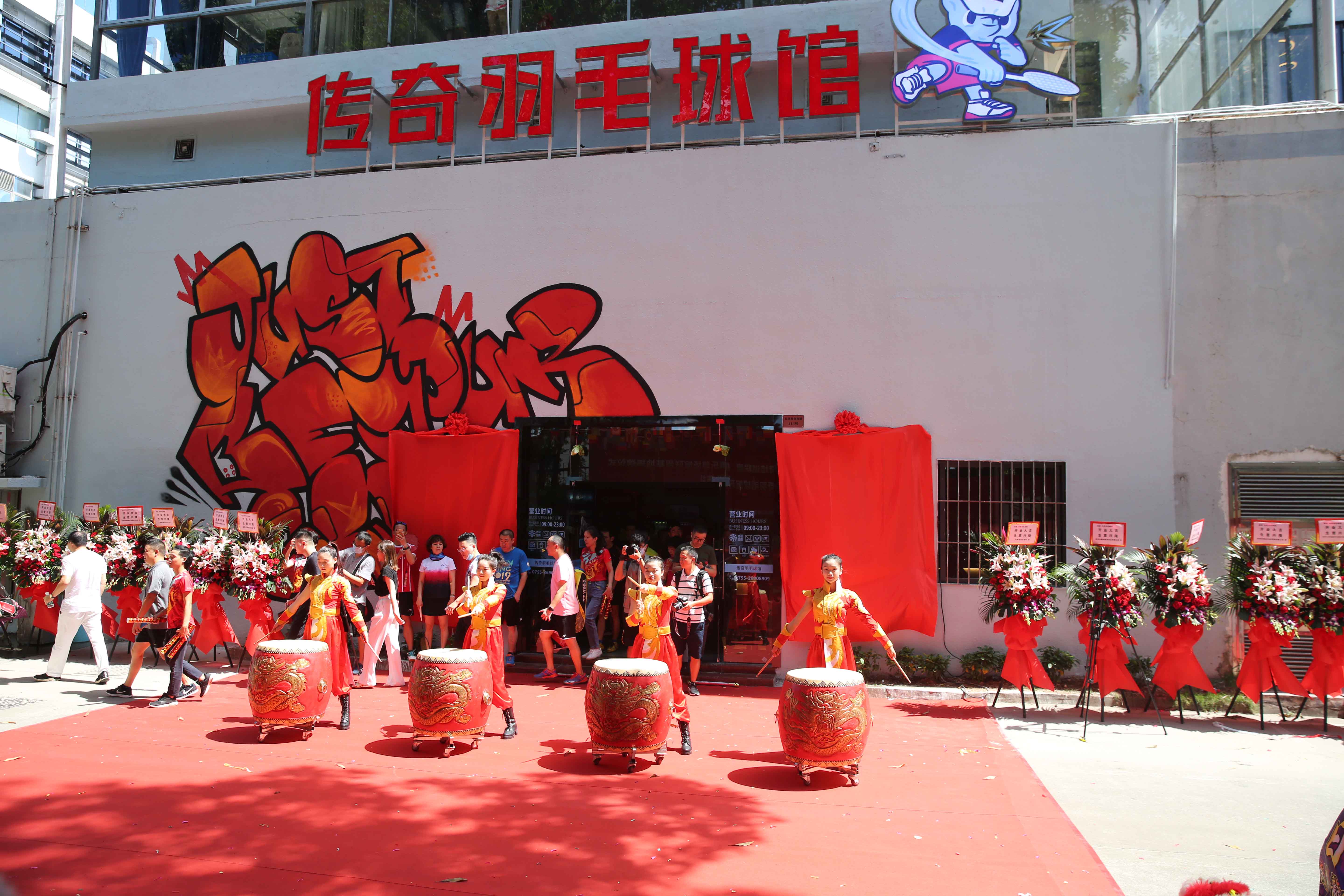 未来深圳羽球的网红打卡圣地，传奇羽毛球馆正式开业了！