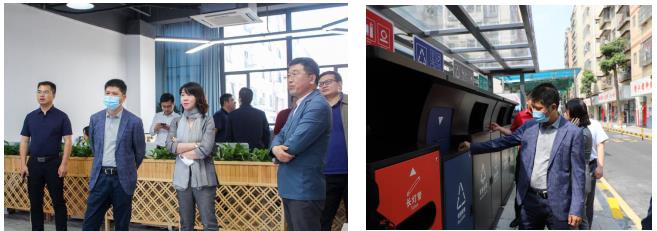 龙华建设董事长方东明一行调研“城市管家”项目 龙华建设董事长方东明一行调研“城市管家”项目