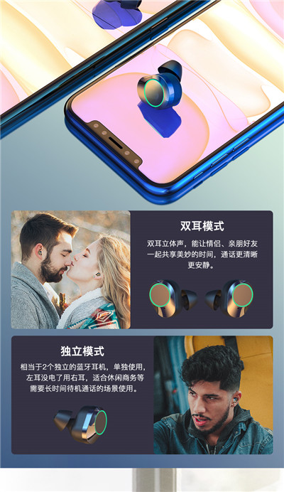 真无线蓝牙耳机_单双耳入耳式
