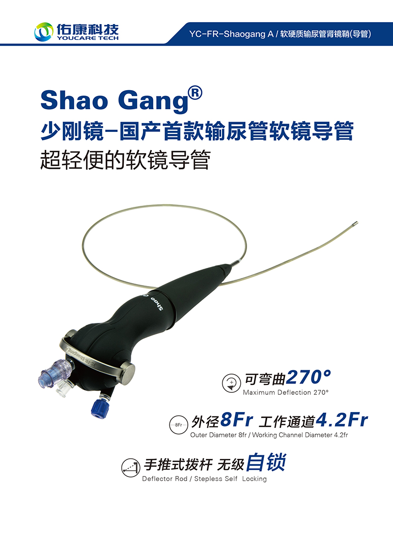 軟硬質輸尿管腎鏡鞘（導管）YC-FR-shaogang A