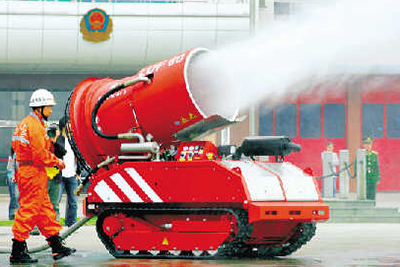The Application Of Small Electric Actuators On Water Cannon Tanks