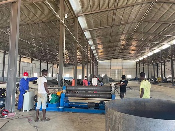 纳爱斯安哥拉洗涤剂生产线工程项目开始建设