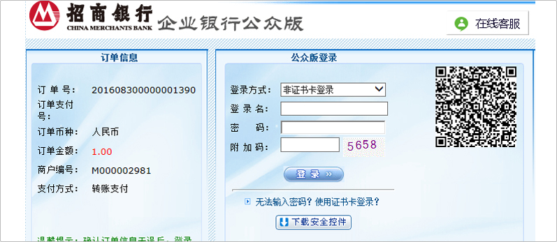 企业支付 企业支付