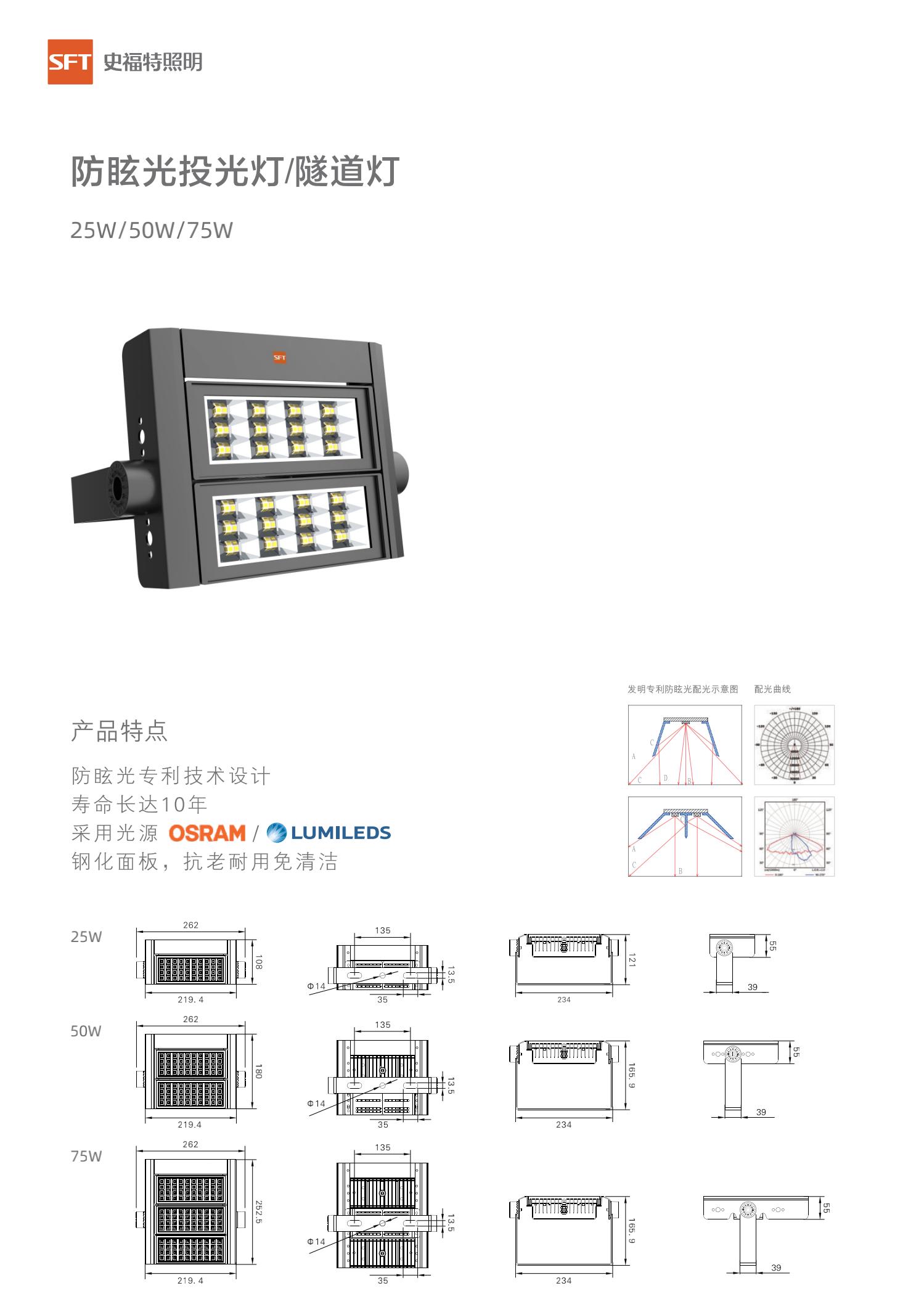 金刚隧道灯30-90w