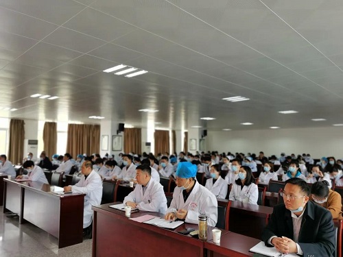 长丰县卫健委对中医院领导班子及成员进行2020年度工作考核