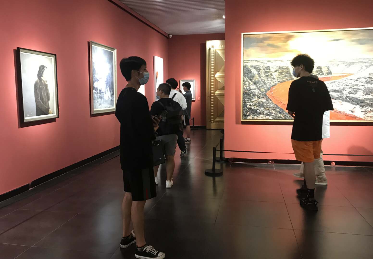 九木学员谢子龙影像艺术馆观展及艺术写生