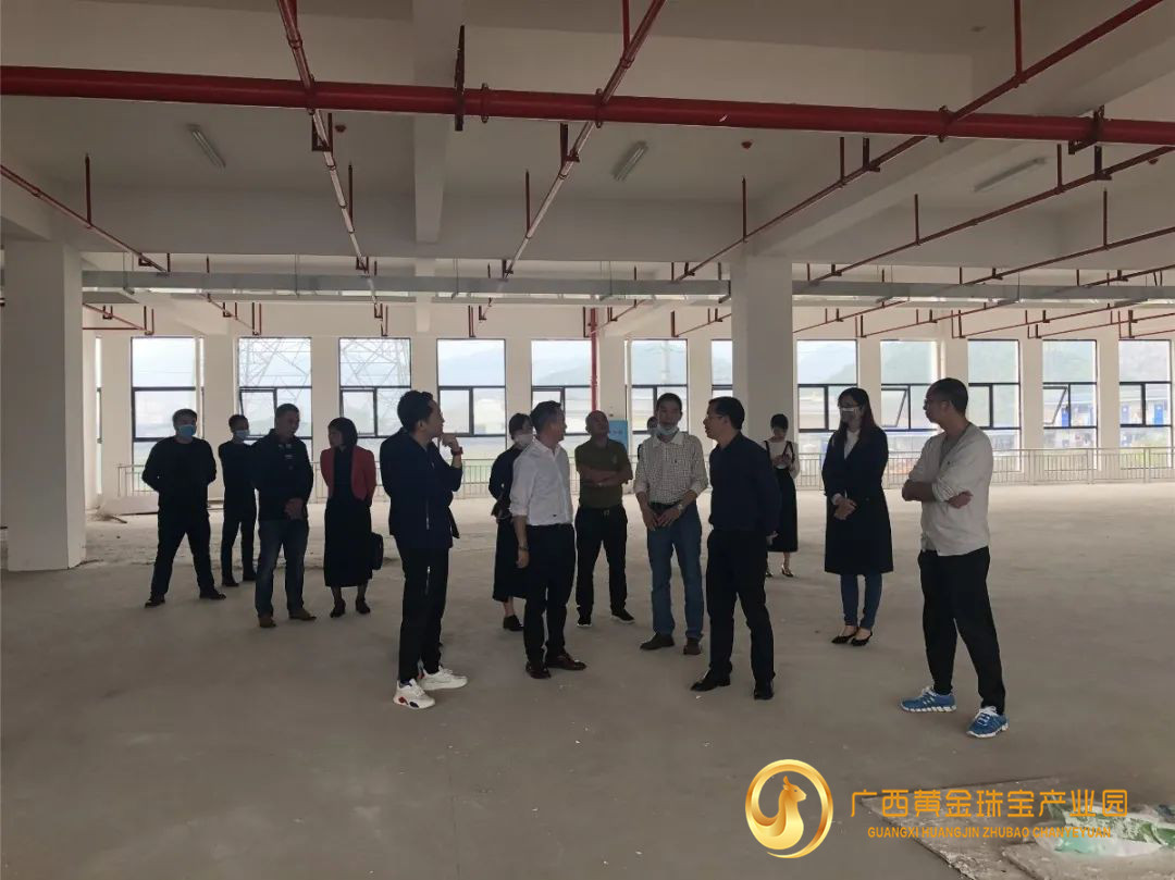 栽下梧桐树 引得凤凰来——深圳珠宝企业考察广西黄金珠宝产业园