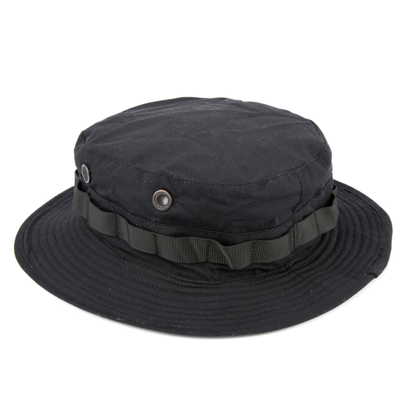 Tactical Camo Men Boonie Cap Army Military Waterproof Bucket Hats Outdoor Hunting Fisherman Hats