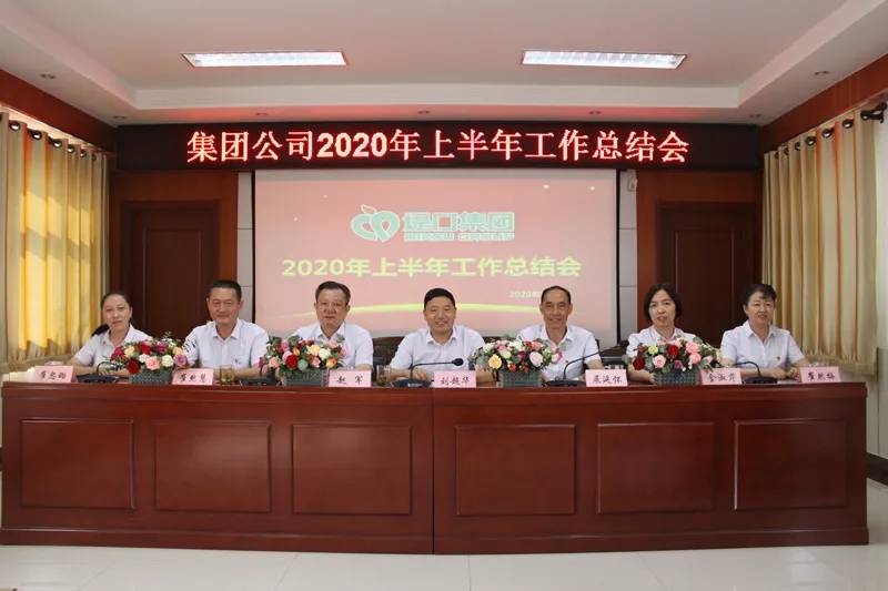 集团公司召开2020年上半年工作总结大会