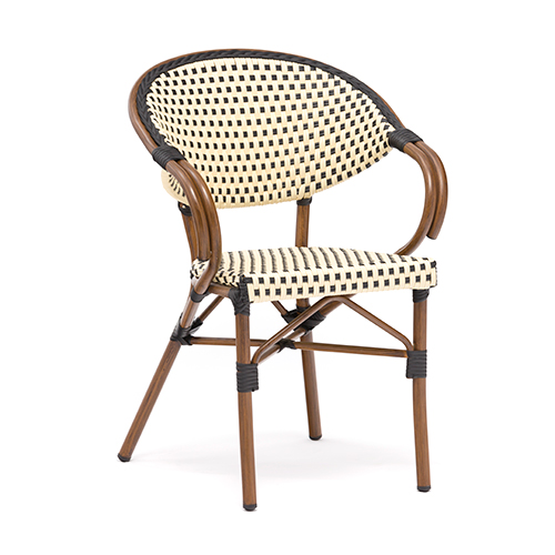 French style rattan bistro chair / Французский стиль ротанг бистро стул