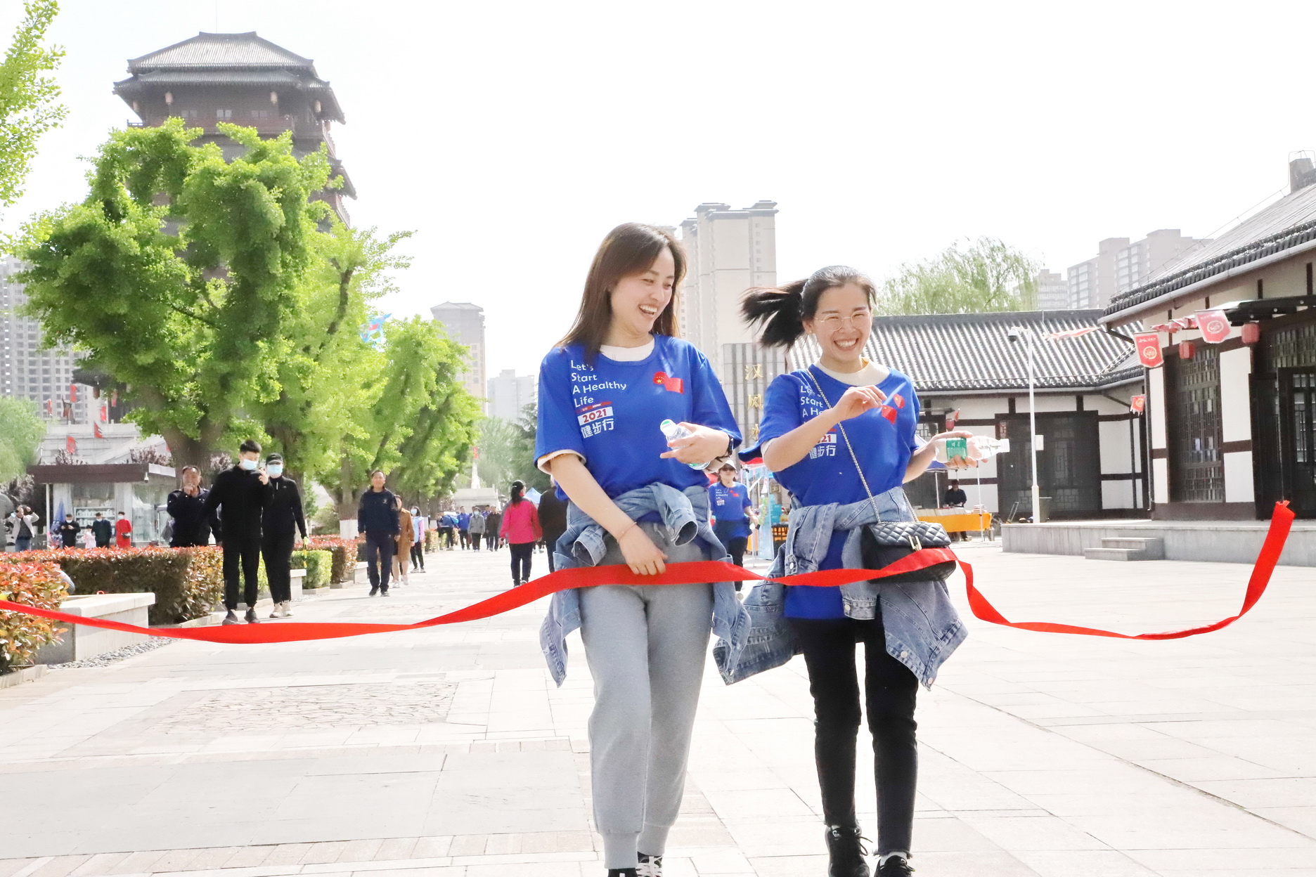 金花股份2021年度健步行活動