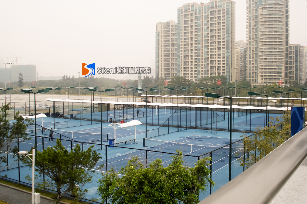 深圳湾网球中心长廊膜结构