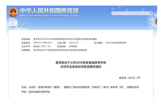 《商业内幕》发文、教育部点名增设:疫情之下,最需要的人才来自这些专业...... 《商业内幕》发文、教育部点名增设:疫情之下,最需要的人才来自这些专业......