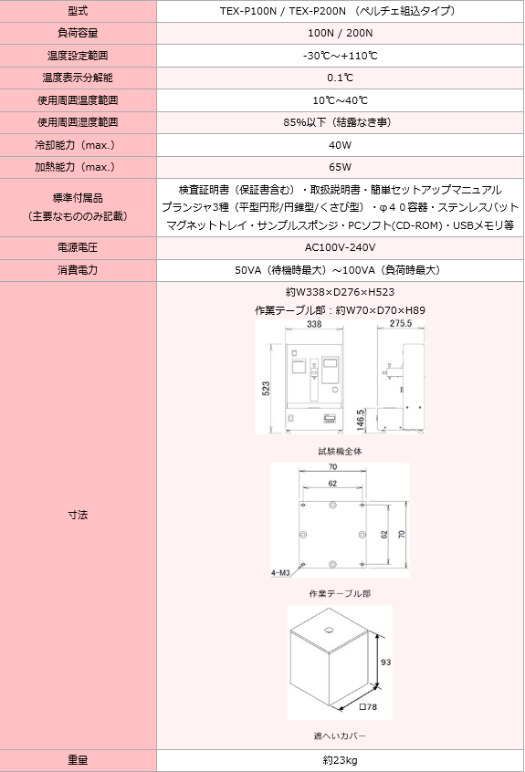 TEX-P系列压缩板JISC日本测量系统株式会社