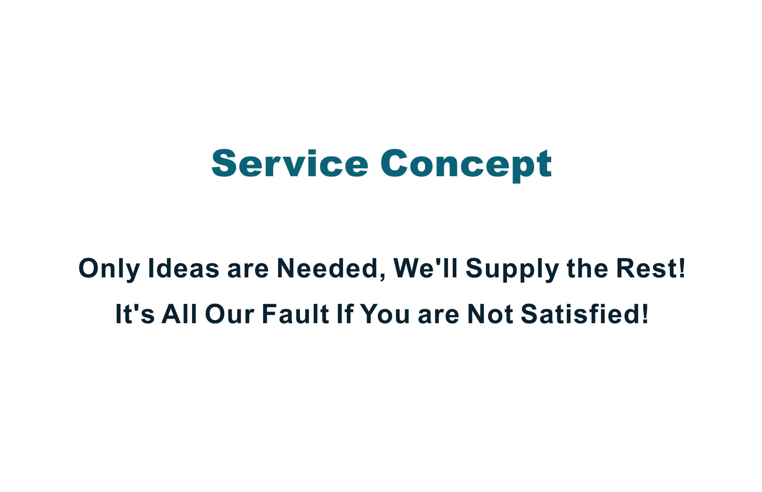 Service Concept