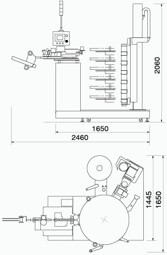 MHA-106S2无级变速自动卷取机satsuki kizaiサツキ機材株式会社