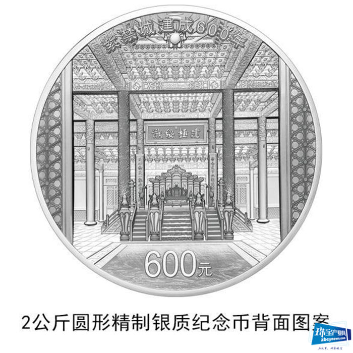 见证“金”彩 云游紫禁城 紫禁城建成600年金银纪念币 3日正式发行 见证“金”彩 云游紫禁城 紫禁城建成600年金银纪念币 3日正式发行