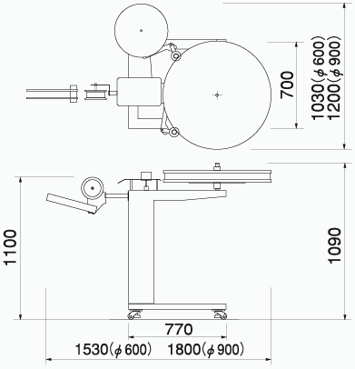 MEH-11無級變速簡易卷取機satsuki kizaiサツキ機材株式會社