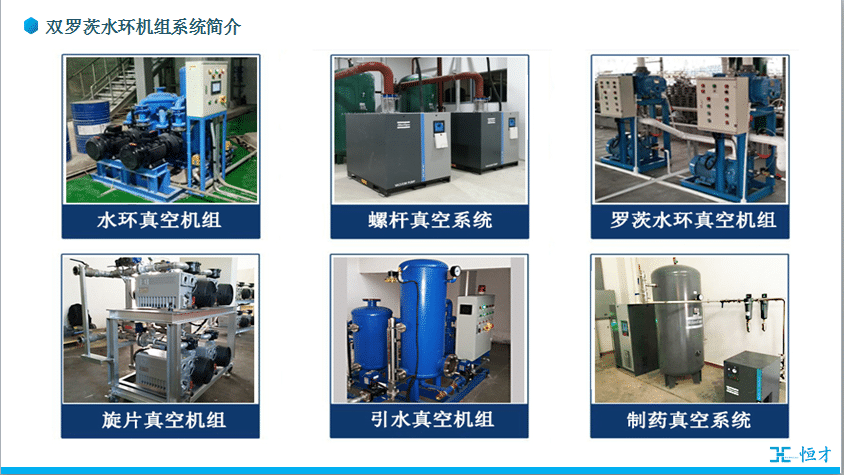 雙羅茨水環(huán)真空機(jī)組,羅茨水環(huán)真空系統(tǒng)