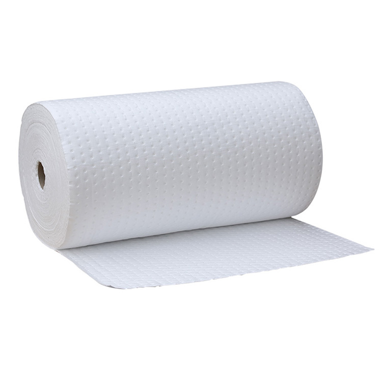 Repeated use of absorbent felt