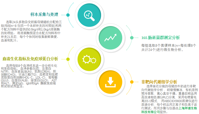 客户文献 | 溶菌酶改变母猪肠道菌群、血清免疫和乳汁代谢图谱 客户文献 | 溶菌酶改变母猪肠道菌群、血清免疫和乳汁代谢图谱