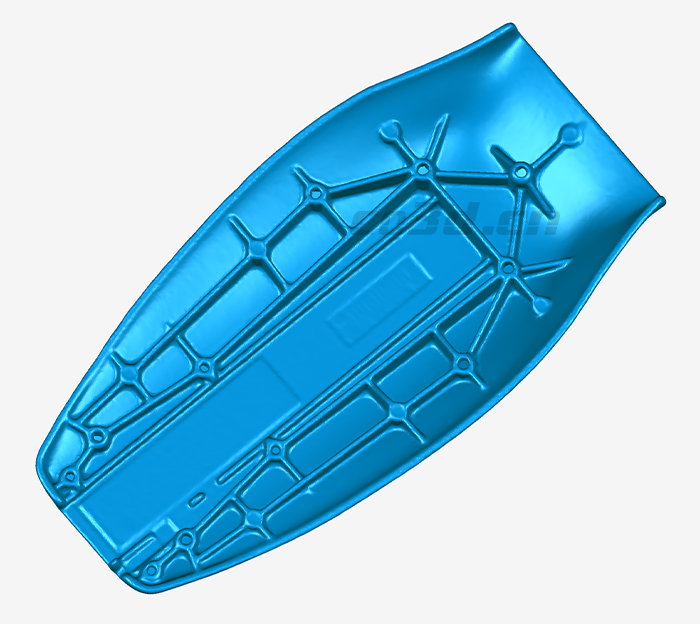 3D scanning of plastic parts