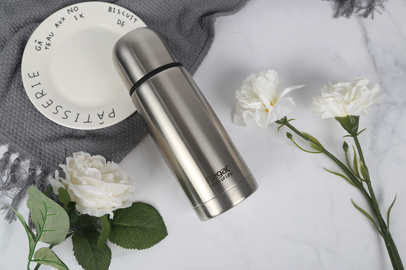 REGAL STAINLESS STEEL VACUUM FLASK TSB01