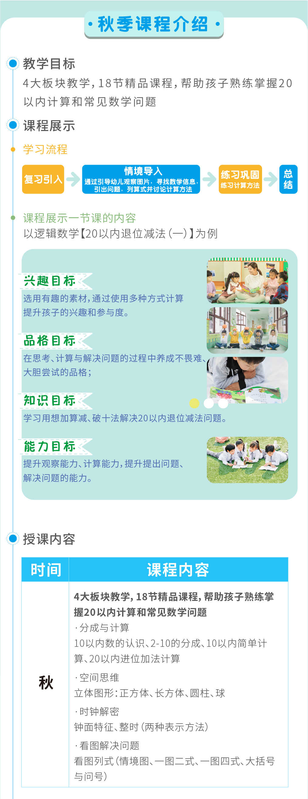 2020莱孚+儿童素质中心秋季课程介绍